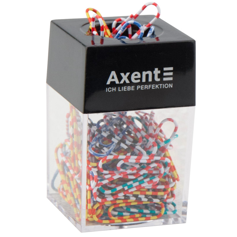 Бокс з магнітом для скріпок Axent 4120-A, 4.2х4.2х6.9 см